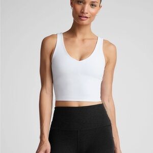 Beyond Yoga White Crop Top New